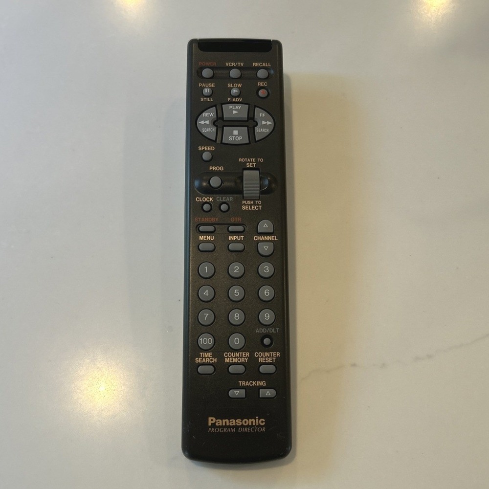 PANASONIC VSQS1240 Program Director MB Universal Remote Control VCR TV Cable